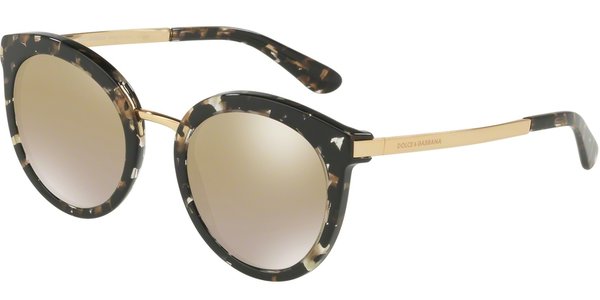 Dolce & Gabbana DG4268 Women's Round Sunglasses