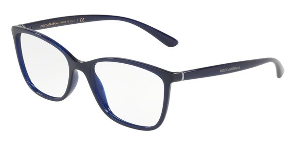 Dolce&Gabbana DG5026 3094 Opal Blue ** Rectangle Glasses in Blue