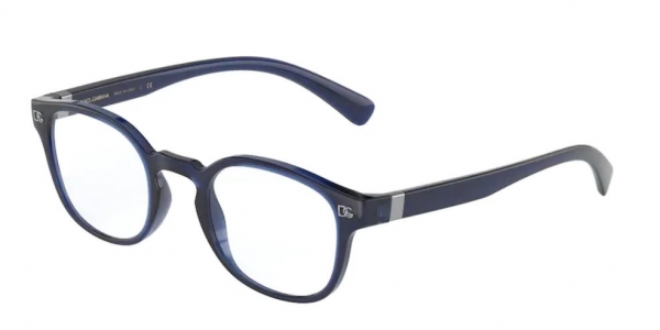 Dolce&Gabbana DG5057 3094 Blue Round Glasses in Blue