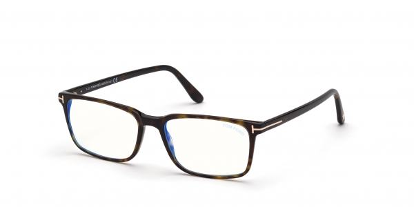 Tom Ford TF5735-B 052 Dark Havana Rectangle Glasses