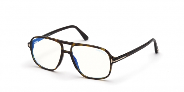 Tom Ford TF5737-B 052 Dark Havana Square Glasses