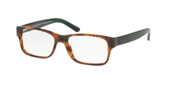 Polo Ralph Lauren PH2117 5650 Shiny Jerry Havana Rectangle Glasses