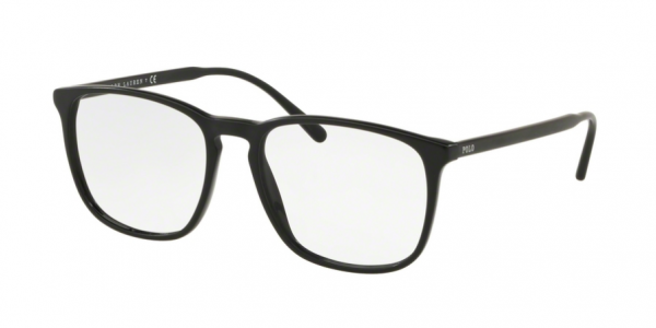 Polo Ralph Lauren PH2194 5284 Vintage Black Square Glasses in Black
