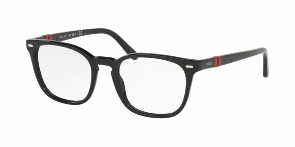 Polo Ralph Lauren PH2209 5001 Black Round Glasses in Black