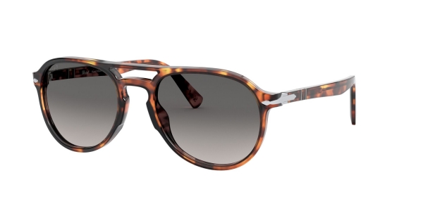Persol - Pilot Polarised Sunglasses In Tortoise Honey / Grey Gradient - one size