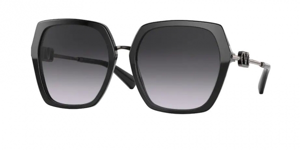 Valentino VA4081 50018G Black/Gradient Black Square Sunglasses