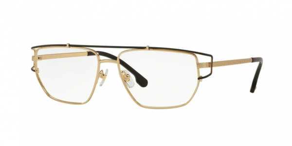 Versace VE1257 1436 Gold Square Glasses in Gold